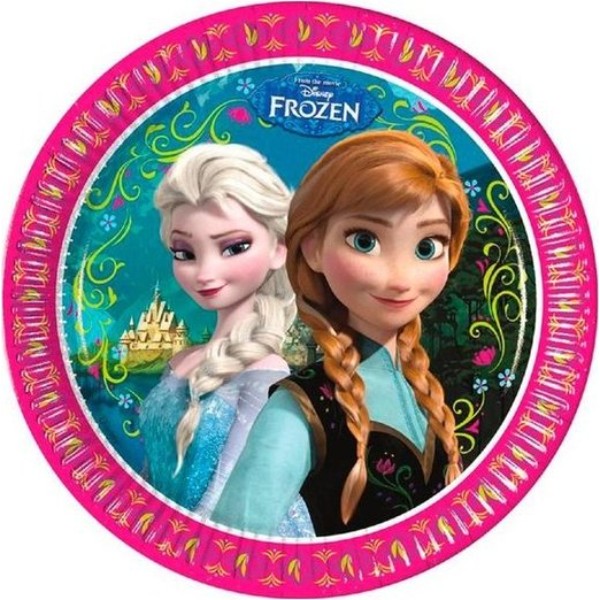 Disney Frozen Paper Plates
