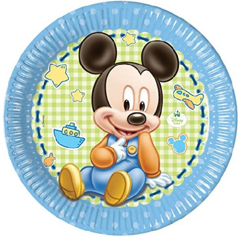 Baby Mickey Plate
