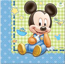 Baby Mickey Napkin 20 pk
