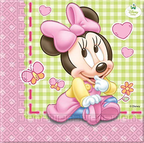 Baby Minnie Napkin 20 pk