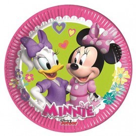 Minnie and Daisy Plates