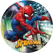 Spiderman Party Plates