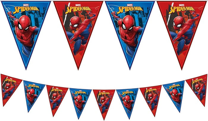 Banner band.triang.spiderman