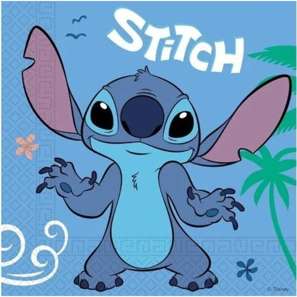 Blue Napkins Stitch