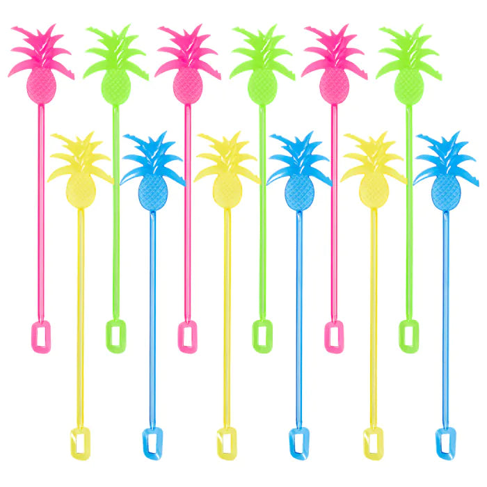 Set 12 swizzle sticks Pineapple