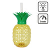 LED cup Pineapple with straw