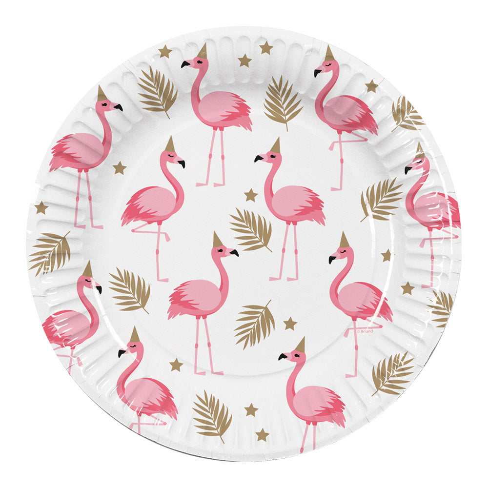 Plates Flamingo