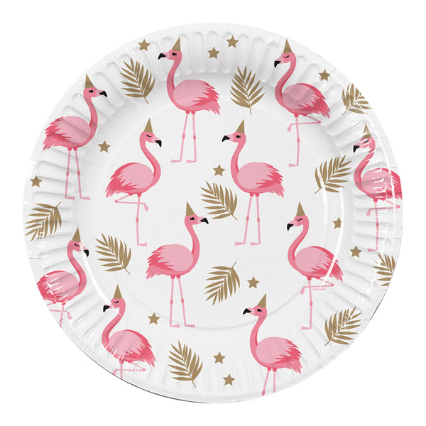Plates Flamingo