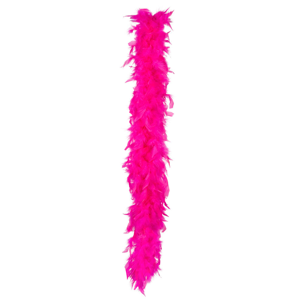 Feather boa fuchsia