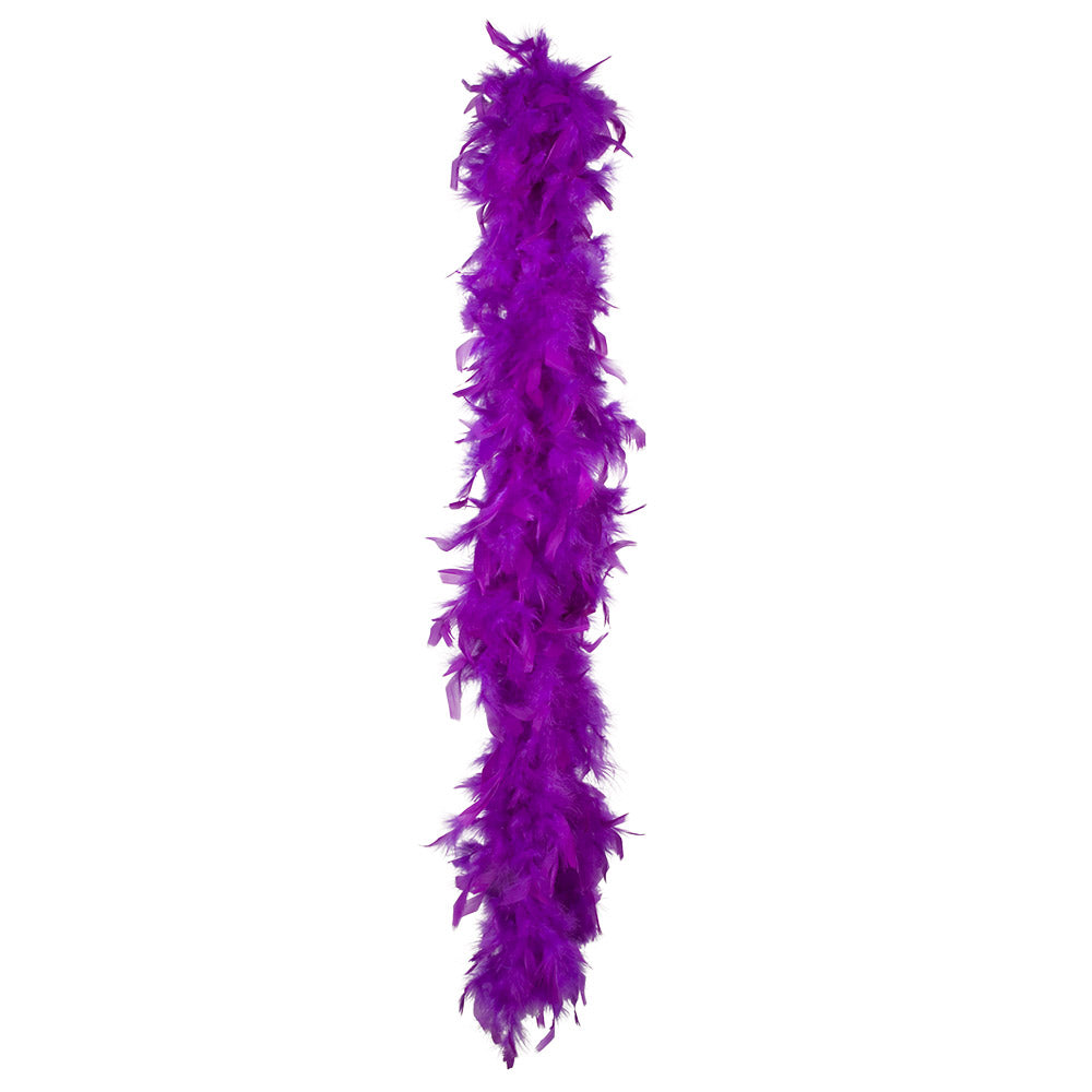 Feather boa purple
