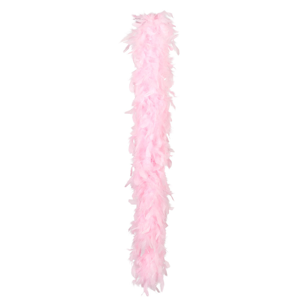 Feather boa light pink
