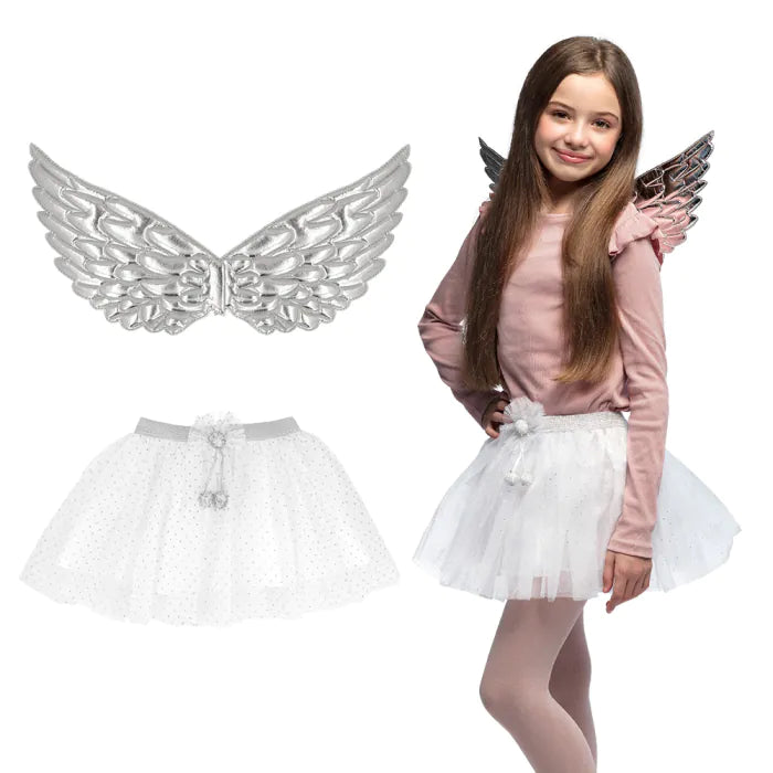 Set Angel kid silver