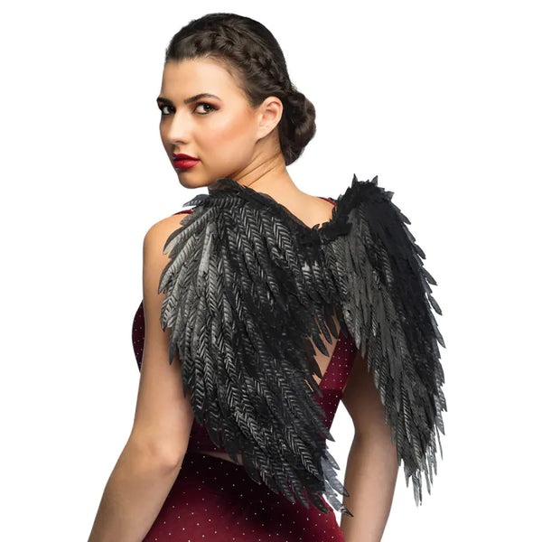 Angel wings Glam black