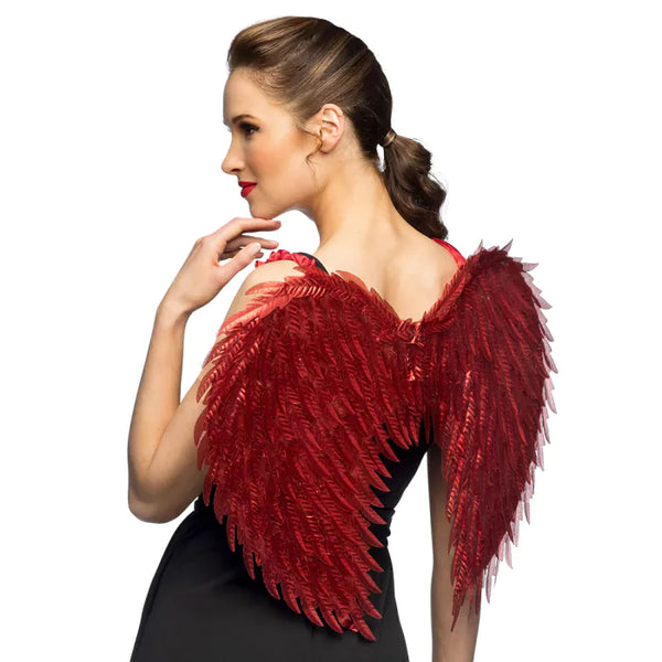 Angel wings Glam red
