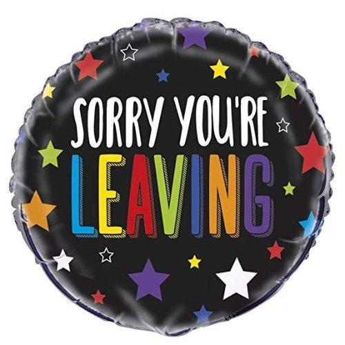 Sorry Your Leaving 18