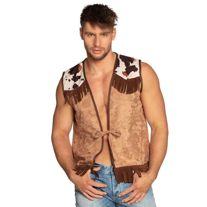 Vest Western camel (L/XL)