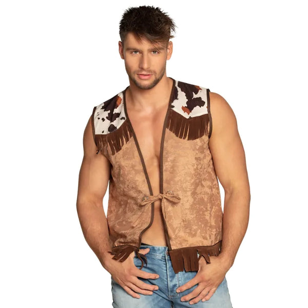 Vest Western camel (L/XL)