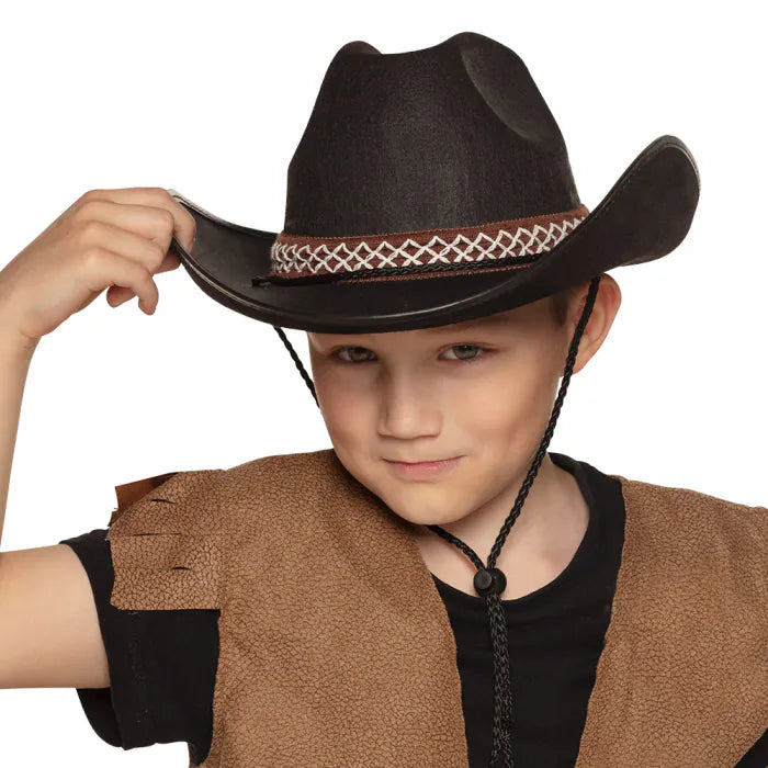Cowboy hat child Tommy black