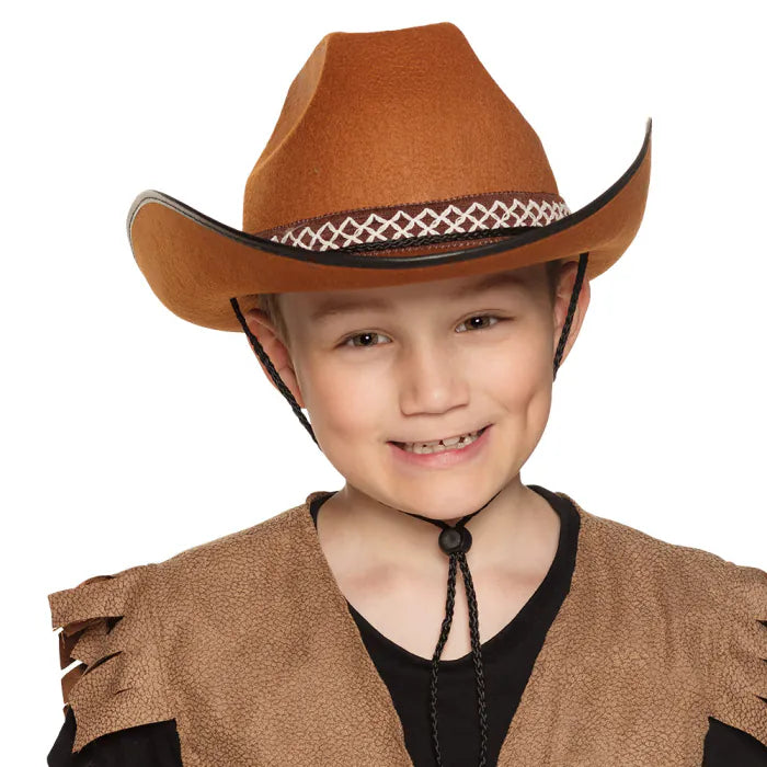 Cowboy hat child Tommy brown