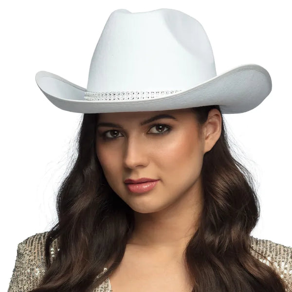 Cowboy hat Daisy white