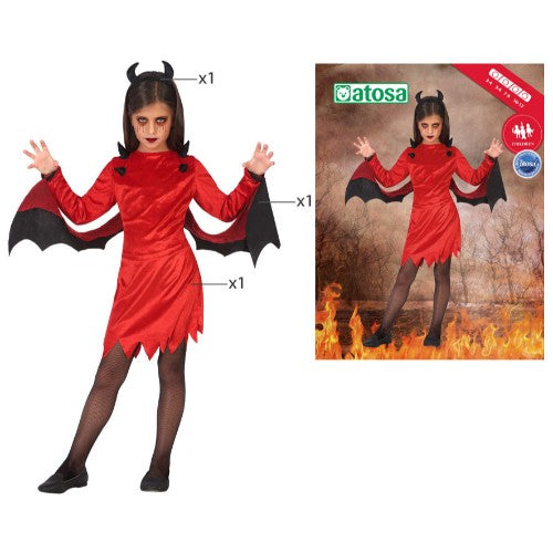 COSTUME DEMON WOMAN 3-4