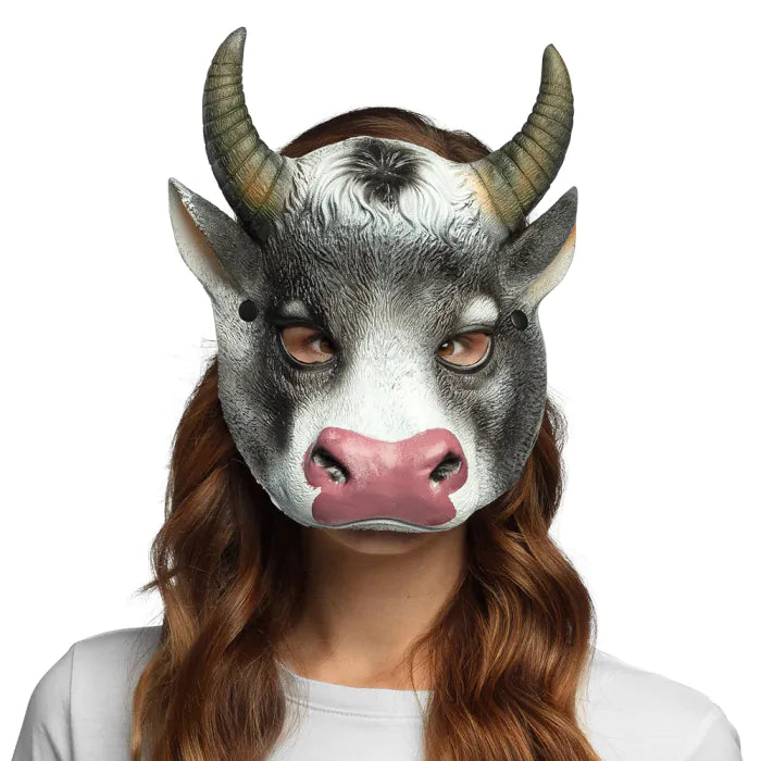 Foam half mask Cow