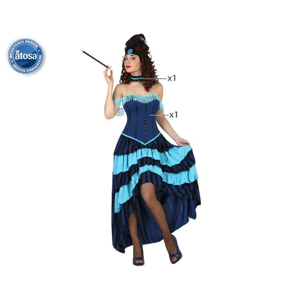 COSTUME CABARET BLUE XL