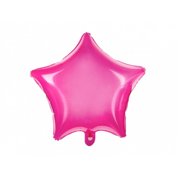 Foil Balloon Star, pink