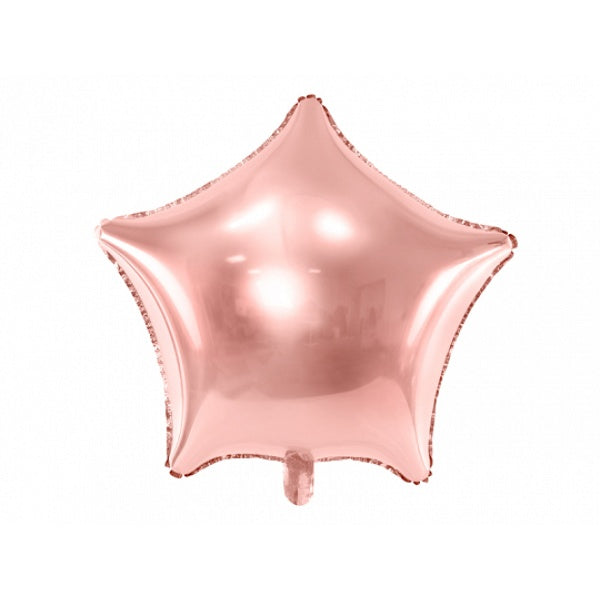 Foil Balloon Star, rose gold