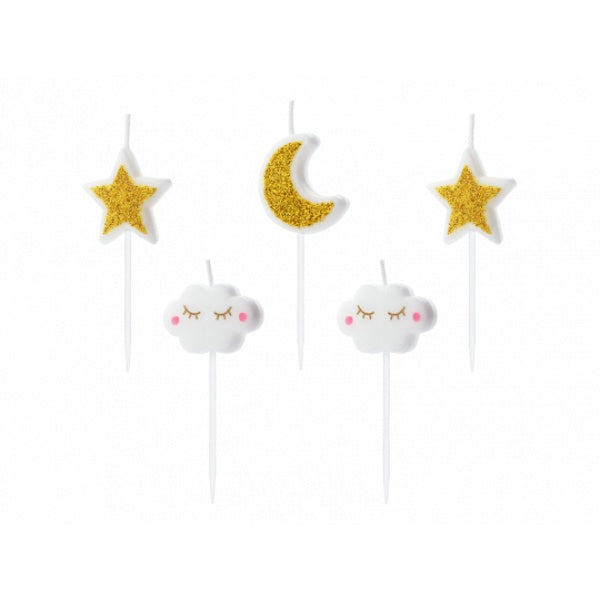 Birthday candles Little Star, mix