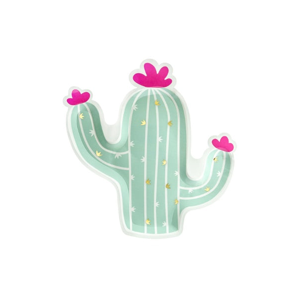 Paper plates Cactus