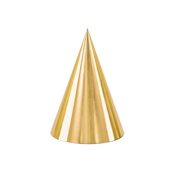 Party hats, gold