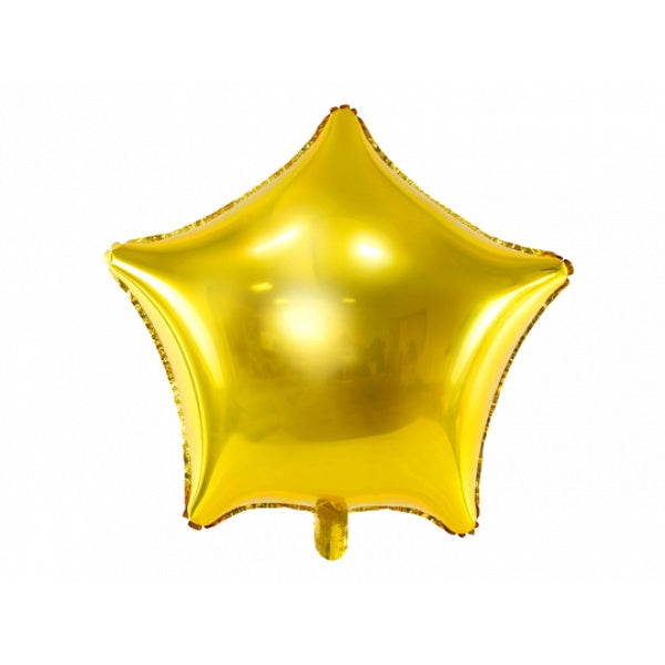 Foil balloon Star, gold