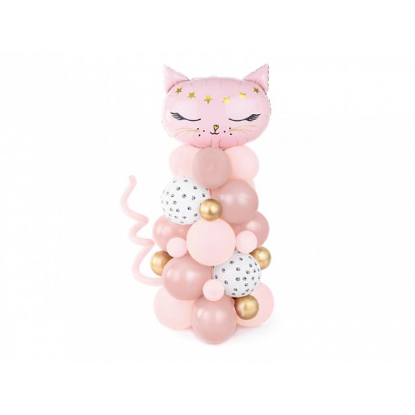 Balloon bouquet Cat, pink