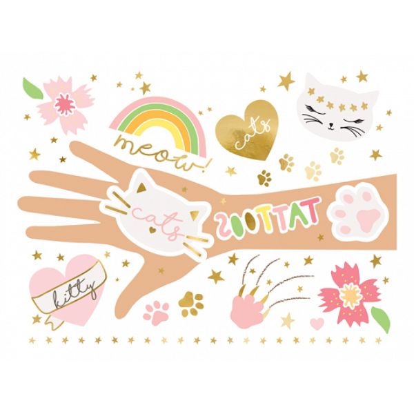 Temporary tattoos Cats