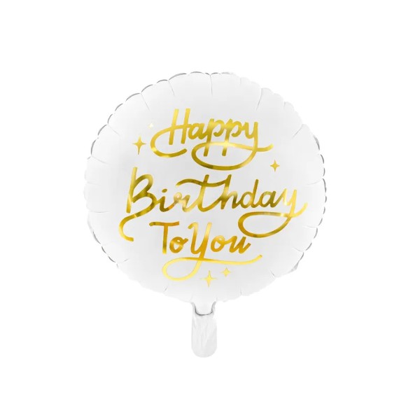Foil balloon Happy Birthday To You