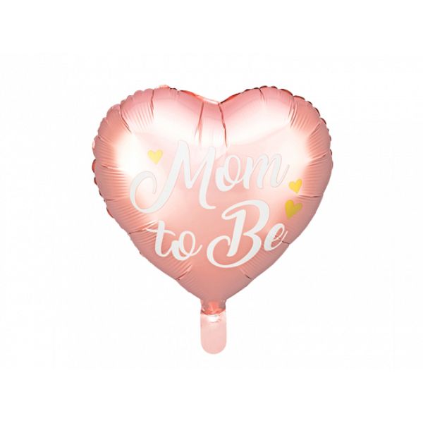 Foil balloon Mom to Be, pink