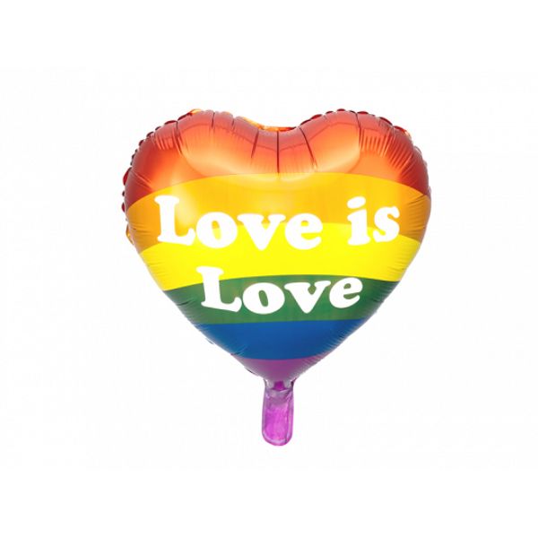 Foil balloon Love is Love, mix