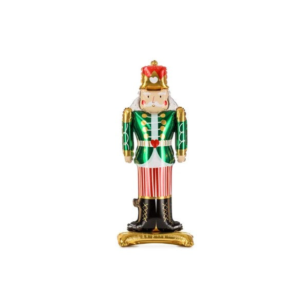 Standing foil balloon Nutcracker