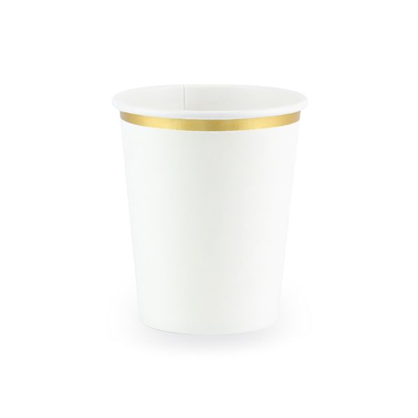 6 Cups white