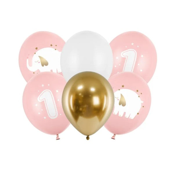 Balloons One year, Baby pink
