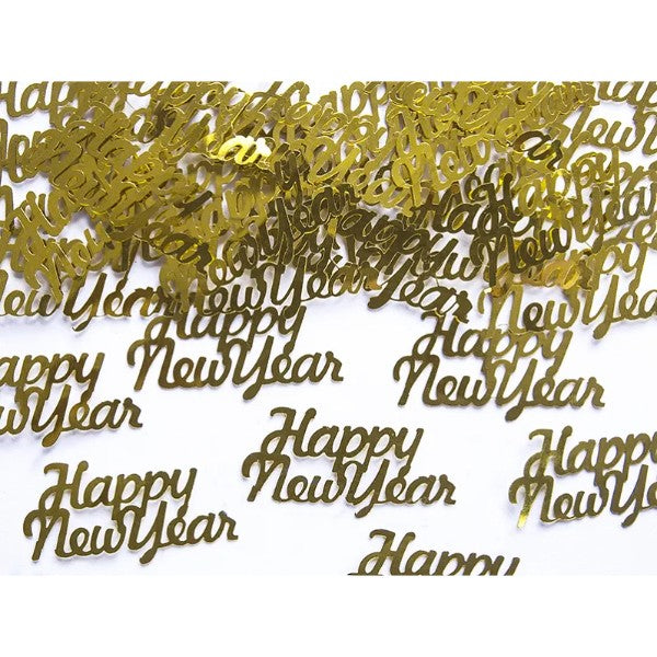 Confetti Happy New Year, gold