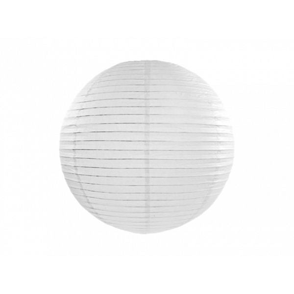 Paper lantern, white, 25cm