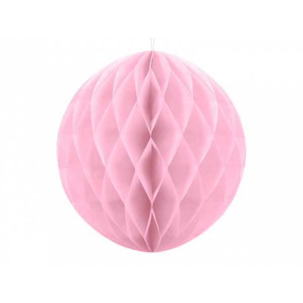 Honeycomb Ball, light pink, 30cm