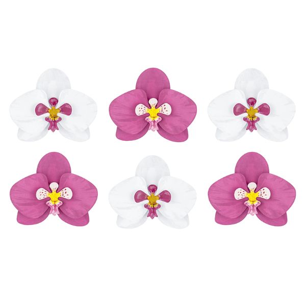 Paper decorations Aloha - Orchids