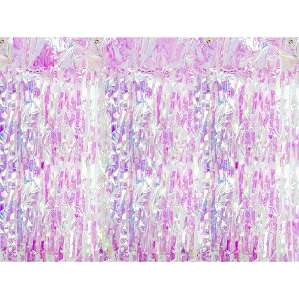 Party curtain, iridescent