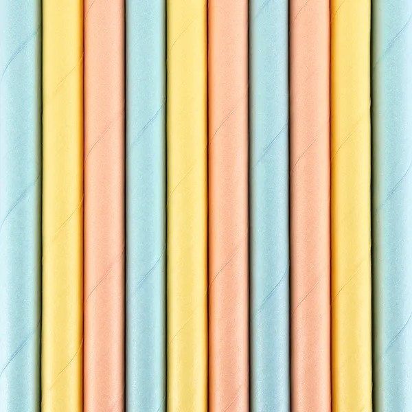 Paper straws Summer time