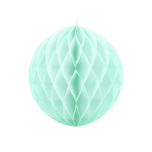 Honeycomb Ball, light mint, 40cm