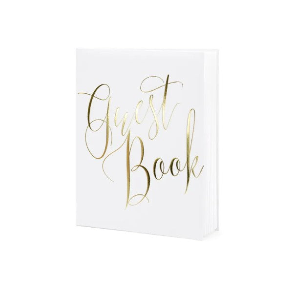 Guest Book, 20x24.5cm, white, 22 pages