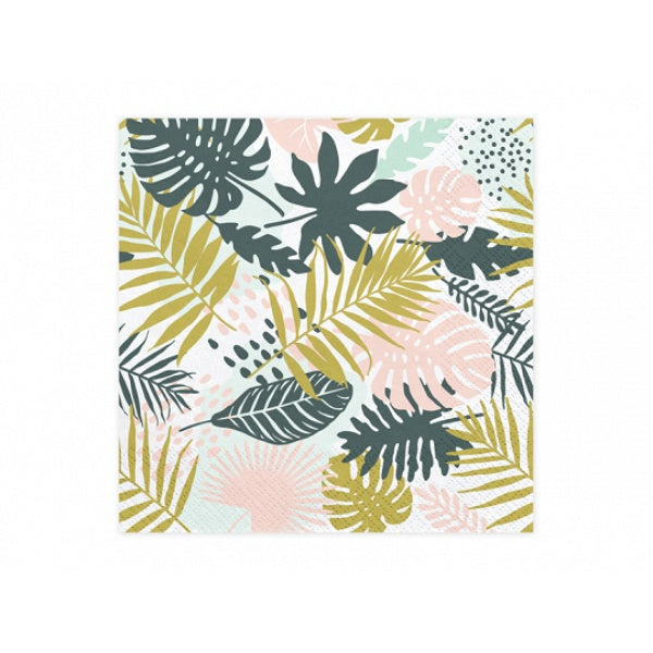 Napkins Aloha - Leaves.
